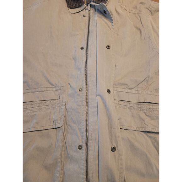 VTG London Fog Men’s Trench Coat 42R Beige Tan Removable Lining Thinsulate EUC - Picture 7 of 13